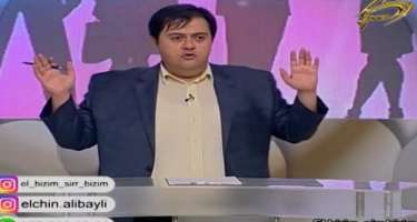 Efirdə qonaqların hərəkəti Elçin Əlibəylini heyrətləndirdi