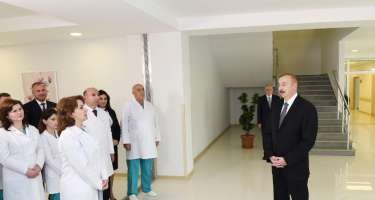 "Azərbaycanda bir dənə də şəhər qalmayacaq ki, orada ən müasir xəstəxana olmasın"