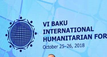 "Bakı Beynəlxalq Humanitar Forumu önəmli beynəlxalq tədbirə çevrilib"