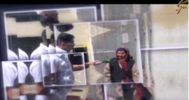 ​Qudalar birbaşa efirdə qırğına çıxdılar - 
