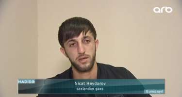 “Lyuk”dan kabel oğurlayan cinayətkar SAXLANILDI - 