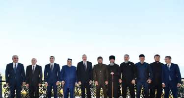 Prezident İlham Əliyev Rusiyanın Çeçenistan Respublikasının başçısını qəbul edib -