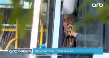 “18 saat işləyirik, 2 dəqiqə siqaret çəkməyək?” – Sükan arxasında tüstülədən sürücü - 