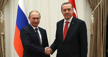 Putin problemli məsələlərin həllinə görə Ərdoğana təşəkkür edib