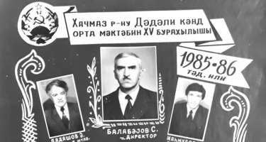 Bir şagirdin öz Müəllimi haqqında yazısı