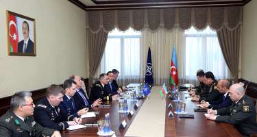 General-polkovnik Nəcməddin Sadıkov NATO Müttəfiq Qüvvələrinin Avropadakı 