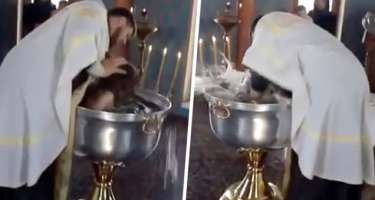 Keşişin 2 yaşlı uşağa tətbiq etdiyi “Şeytan çıxarma” şiddəti 