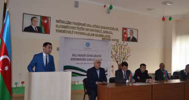 “Milli-mənəvi dəyərlərimizin qorunmasında gənclərin rolu” adlı tədbir keçirilib