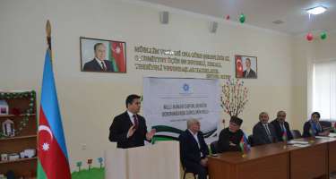 Şağlaser kənd ümumi orta məktəbində maarifləndirici tədbir keçirilib -