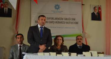 “Vətənpərvərlik milli-mənəvi dəyərimiz kimi” mövzusunda tədbir keçirilib