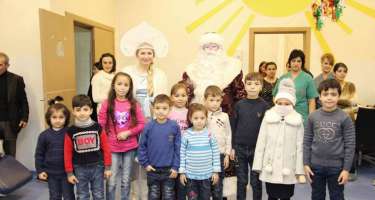 Talassemiya Mərkəzində müalicə alan pasiyentlər üçün yeni il şənliyi təşkil olunub -