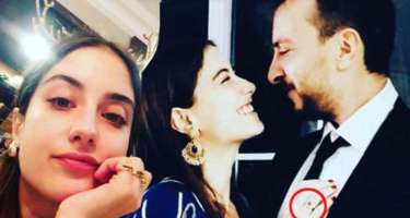 Hazal Kaya nişanlandı - 