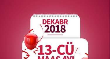 Nağdsız ödəniş edib, “13-cü maaş” qazanın!