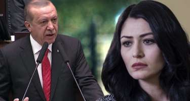 Rəcəb Tayyip Ərdoğan aktrisaya  sərt sözlər ünvanlayıb