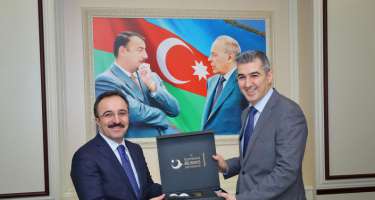 Vüsal Hüseynovla İsmail Çataklı arasında görüş keçirilib