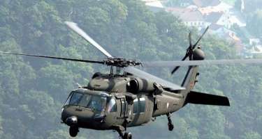 Türkiyədə “Sikorsky” tipli hərbi helikopter qəza enişi edib