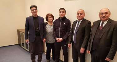 Mehman Hüseynov Prezident İlham Əliyevə 