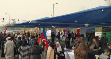 Azərbaycanın milli mətbəxi və geyimləri Küveytdə beynəlxalq festivalda nümayiş edilib