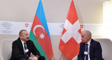 Prezidentin İsveçrəyə səfəri başa çatdı