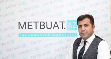 Parlament Jurnalistləri Birliyinin sədri Elşad Eyvazlı 