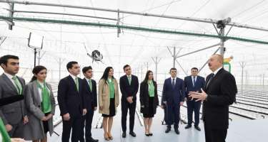 İlham Əliyev: Azərbaycan iqtisadiyyatının şaxələndirilməsi, aqrar sahənin inkişafı gündəlikdə duran əsas məsələlərdən biridir
