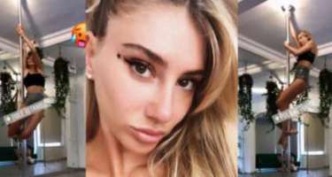 Şeyma Subaşıdan DİRƏK RƏQSİ