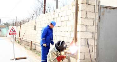 Sumqayıtda qaz kəmərləri yenidən qurulur
