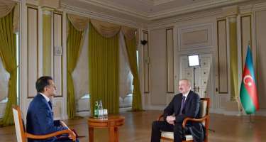 Prezident İlham Əliyev Real TV-yə müsahibə verib
