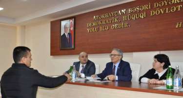 ​Deputat Əflatun Amaşov Saatlıda seçicilərlə görüşüb