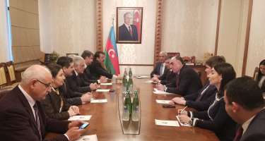 Elmar Məmmədyarov Türkiyə millət vəkilləri ilə görüşüb