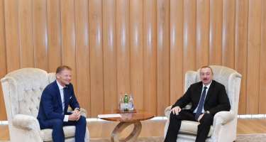 İlham Əliyev Avropa İnvestisiya Bankının vitse-prezidenti ilə görüşüb