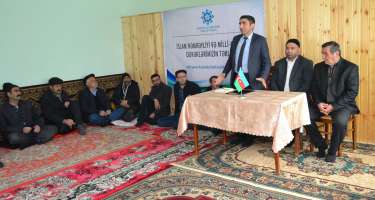 “İslam həmrəyliyi və milli-mənəvi dəyərlərimizin təbliği” adlı layihə çərçivəsində 