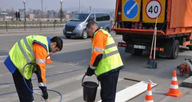 Bu yollarda rənglənmə işləri aparılacaq