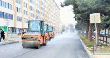 Bakıda iki qəsəbəni birləşdirən yol yenidən qurulur