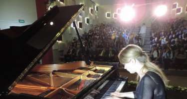 Altı ölkənin məşhur pianoçuları Şamaxıda