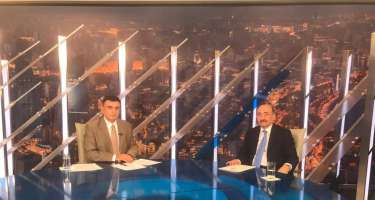 Mədəniyyət naziri “Günün nəbzi” televiziya proqramının qonağı olub