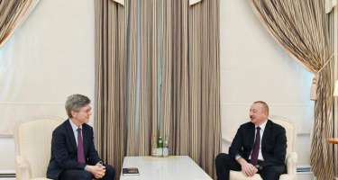 İlham Əliyev BMT baş katibinin Dayanıqlı İnkişaf Məqsədləri üzrə xüsusi müşavirini qəbul edib