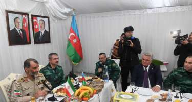 Dövlət sərhədində Novruz bayramı münasibətilə tədbir təşkil olunub