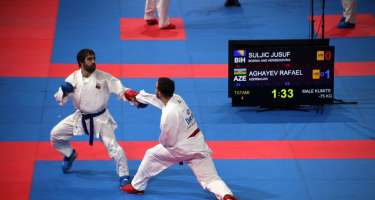 Rafael Ağayev Avropa çempionatının finalında