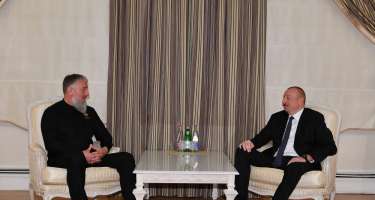 Prezident İlham Əliyev Çeçenistan Respublikası başçısının müşavirini 