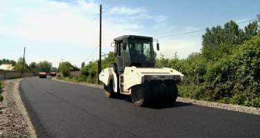 Balakəndə 18 min əhalinin istifadə etdiyi yol yenidən qurulur