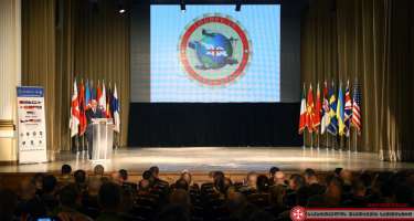 Tbilisidə NATO-ya üzv ölkələrin iştirakı ilə hərbi 