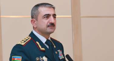 Elçin Quliyev gürcüstanlı həmkarı ilə 