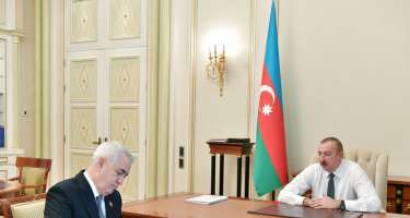Prezident Cavid Qurbanovu qəbul edib