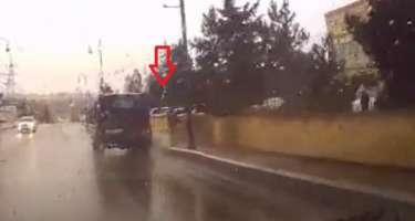Bakıda sürücü qadına qarşı belə tərbiyəsizlik etdi - 