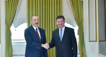 İlham Əliyev Slovakiyanın Xarici və Avropa İşləri nazirini qəbul edib