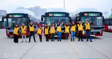 125 nömrəli marşrut xəttinə yeni avtobuslar verilir 