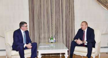 İlham Əliyev CISCO şirkətinin nümayəndə heyətini qəbul etdi - 
