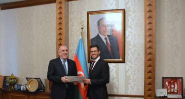 Elmar Məmmədyarov İsrailin Azərbaycana yeni təyin olunmuş səfirini qəbul edib
