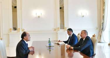 Prezident İlham Əliyev Beynəlxalq Telekommunikasiya İttifaqının baş katibini qəbul edib